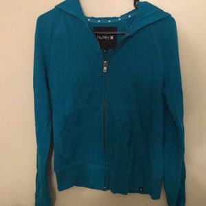 Hurley zip up sweatshirt